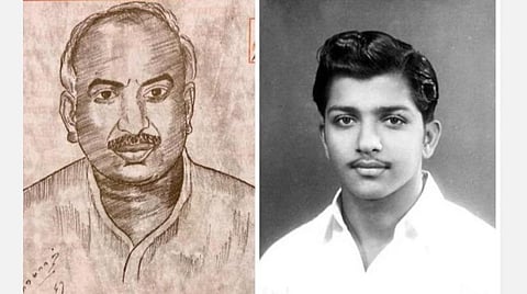 சித்திரச்சோலை 17: காமராஜர் ஓவியத்தில் கர்மவீரர் கையெழுத்து 