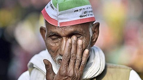 எங்கள் குழந்தைகளுக்கு விவசாயத்தில் ஆர்வம் இல்லை- போராட்டத்தில் ஈடுபட்டுள்ள விவசாயிகள் வேதனை