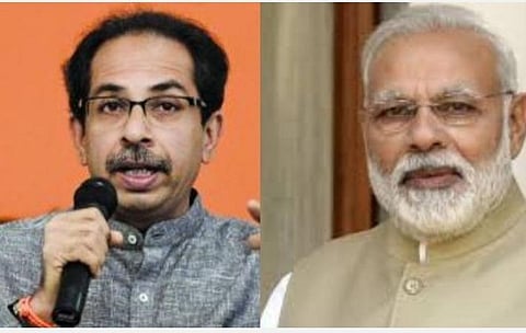 சிவசேனா கட்சித் தலைவர் உத்தவ் தாக்கரே, பிரதமர் மோடி: கோப்புப் படம்.