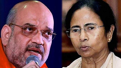 அமித் ஷா, மம்தா பானர்ஜி:  கோப்புப் படம்.