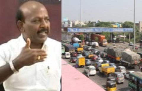 விதிகளுக்குப் புறம்பான சுங்கச்சாவடிகளை அகற்றக் கோரி நாளை திமுக ஆர்ப்பாட்டம்: மா.சுப்பிரமணியன் அறிவிப்பு