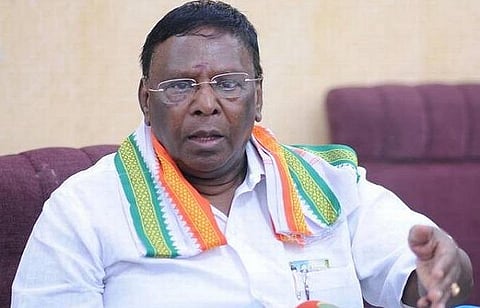 புதுச்சேரி முதல்வர் நாராயணசாமி: கோப்புப்படம்