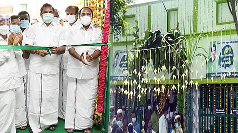 முதல்வர் பழனிசாமி மினி கிளினிக்கை திறந்து வைக்கிறார்.
