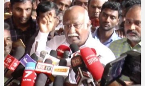 நிபந்தனைகளுக்கு ஒப்புக்கொண்டால் மட்டுமே பாஜகவுடன் கூட்டணி தொடரும்: அதிமுக முன்னாள் எம்.பி. அன்வர் ராஜா பேச்சு