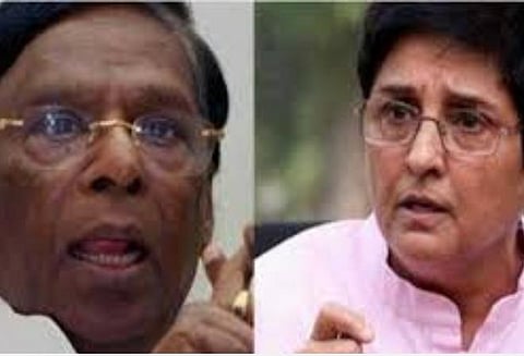 ஆளுநர் அலுவலகத்தையும், பிரதமரையும் மக்களிடையே தவறாகச் சித்தரிப்பதைப் புதுவை முதல்வர் நிறுத்த வேண்டும்; கிரண்பேடி அறிவுறுத்தல்