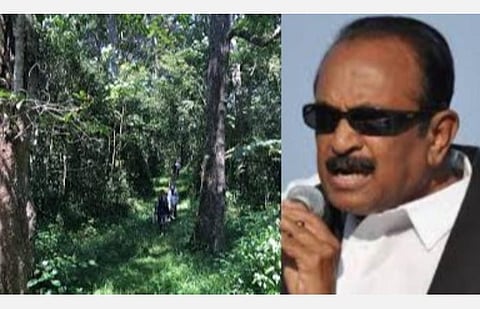 தேனி மதிகெட்டான் சோலை வனப்பகுதியை பாதுகாப்போம்; நியூட்ரினோ திட்டத்திற்கு தமிழக அரசு அனுமதி அளிக்கக்கூடாது: வைகோ வலியுறுத்தல்
