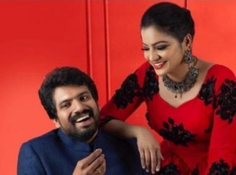 ஹேம்நாத்துடன் சித்ரா