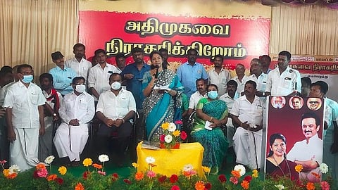 மாற்றுத்திறனாளிகள் பிரச்சினை திமுக ஆட்சியில் சரி செய்யப்படும்: கனிமொழி எம்.பி. பேச்சு