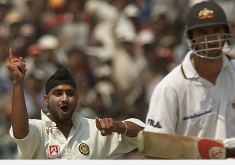 2001-ம் ஆண்டில் நடந்த டெஸ்ட் போட்டியில் ஆட்டநாயகனாக ஜொலித்த ஹர்பஜன் சிங் : கோப்புப்படம்