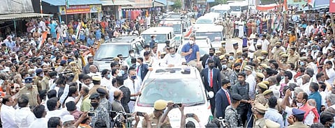 ஏழைகளின் கடனைத் தள்ளுபடி செய்தாரா பிரதமர்? - தாராபுரம் பொதுக்கூட்டத்தில் ராகுல் காந்தி கேள்வி