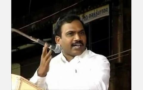 கந்த சஷ்டி கவசம் சொல்லி முருகன் கோயில்களில் தமிழில் வழிபாடு நடத்த முதல்வரால் ஏற்பாடு செய்ய முடியுமா?- திமுக துணை பொதுச்செயலாளர் ஆ.ராசா கேள்வி