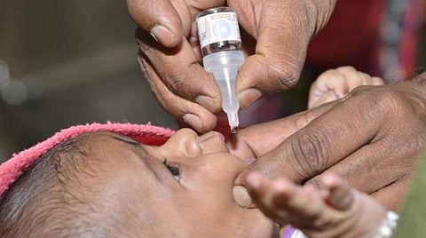 தமிழகத்தில் இன்று போலியோ சொட்டு மருந்து முகாம்: 70 லட்சம் குழந்தைகளுக்கு வழங்க இலக்கு