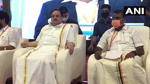 எதிர்கட்சிகளுடன் போராடி வெற்றி பெற வியூகம் அமைக்க வேண்டும் கட்சி நிர்வாகிகளுக்கு ஜே.பி.நட்டா அறிவுறுத்தல்