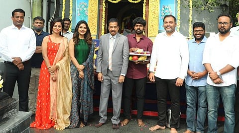 சூர்யா தயாரிப்பில் ரம்யா பாண்டியன்: பூஜையுடன் படப்பிடிப்பு தொடக்கம்