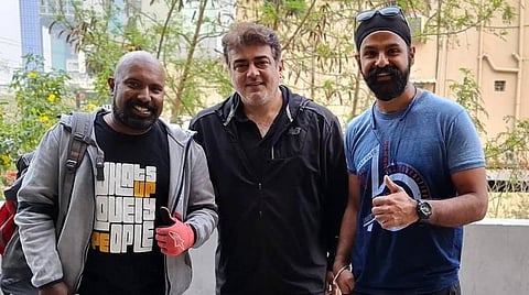 10,000 கி.மீ பைக் பயணத்தை முடித்த அஜித்: வைரலாகும் உடன் பயணித்தவரின் பதிவு
