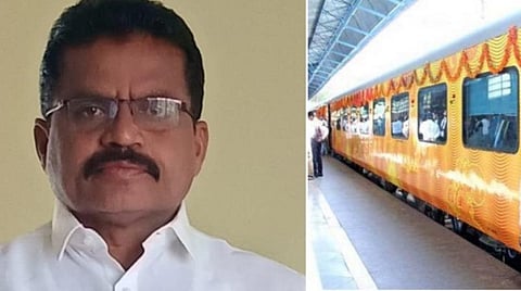 ஏப்ரல் 2 முதல் திண்டுக்கல் ரயில் நிலையத்தில் தேஜஸ் ரயில் நின்று செல்லும்: எம்.பி. வேலுச்சாமி தகவல் 