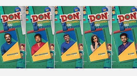 'டான்' அப்டேட்: சிவகார்த்திகேயனுடன் இணையும் 5 பிரபலங்கள்