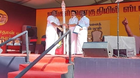 திமுக ஆட்சியில் உருவாக்கப்பட்ட திட்டங்களுக்கும் உரிமை கோருகிறார் பழனிசாமி: ஸ்டாலின் சாடல்