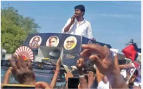 `திமுக தலைவர் முதல்வராக போகிறார்' என மனதில் உள்ளதைத்தான் அதிமுக எம்எல்ஏ பேசினார்: உதயநிதி ஸ்டாலின் பேச்சு