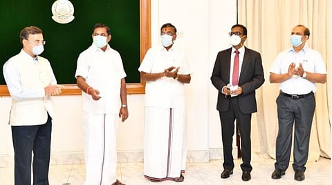 தமிழகத்தில் ரூ.1,264.51 கோடி மதிப்பீட்டில் 57 திட்டப் பணிகள்: முதல்வர் பழனிசாமி அடிக்கல் நாட்டினார் 