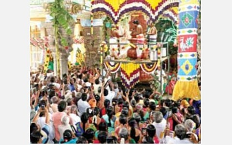 கும்பகோணத்தில் 6 சிவன் கோயில்களில் மாசிமக பெருந்திருவிழா தொடக்கம்: பெருமாள் கோயில்களில் இன்று கொடியேற்றம்