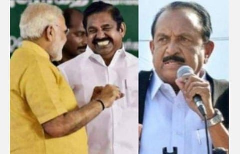 முதல்வர் பழனிசாமி காவிரி வேளாண் மண்டலம் அமைக்கிறார்; பிரதமர் அதில் ரசாயன மண்டலம் அமைக்கிறார்: வைகோ விமர்சனம்