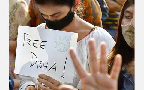 டூல்கிட் வழக்கில் திஷா ரவிக்கு 3 நாள் நீதிமன்ற காவல்