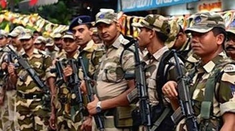 தேர்தல் அறிவிப்புக்கு முன்பே 45 கம்பெனி துணை ராணுவப்படை வருகை