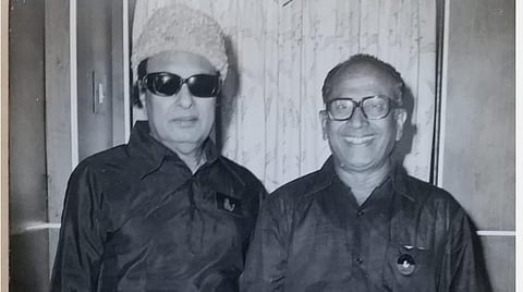 எம்.ஜி.ஆருடன் அனகாபுத்தூர் ராமலிங்கம்