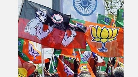 பிரச்சாரத்தை தொடங்கிய பாஜக- மதுரையில் அதிமுகவினர் அதிர்ச்சி