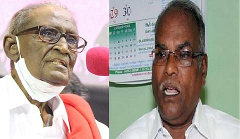 தா.பாண்டியன் - கே.பாலகிருஷ்ணன்: கோப்புப்படம்