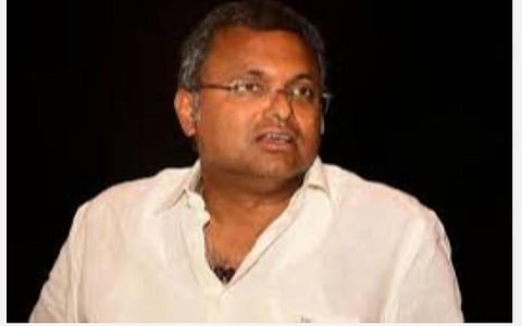 நாடாளுமன்றம் கட்ட நிதி தேவை என்பதால் வரி: கார்த்தி சிதம்பரம் எம்.பி. குற்றச்சாட்டு
