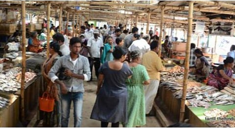 திரு வி.க.நகர் தொகுதியில் உள்ள ஆடுதொட்டி பகுதி.