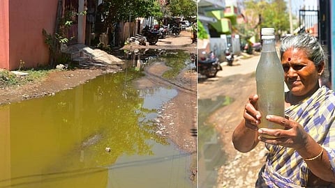 மதுரை நேரு நகரில் பாதாளசாக்கடை அடைத்து 10 நாட்களாக தெருவில் ஓடும் கழிவு நீர்: குடிநீரிலும் கலந்ததால் மக்கள் திண்டாட்டம்