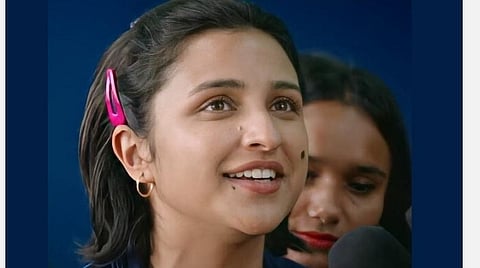 'சாய்னா' திரைப்படத்தில் பரீனீதி சோப்ரா.