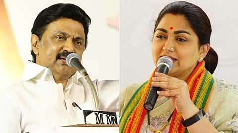 ஸ்டாலின் 5 ஆண்டுகளுக்கு ஒருமுறை மட்டுமே கனவு காண்கிறார்: குஷ்பு ட்வீட்