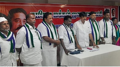 மக்கள் நீதி மய்யம் கூட்டணியில் 10 தொகுதிகளில் போட்டியிடும்: தமிழக மக்கள் ஜனநாயகக் கட்சி வேட்பாளர்கள் அறிவிப்பு