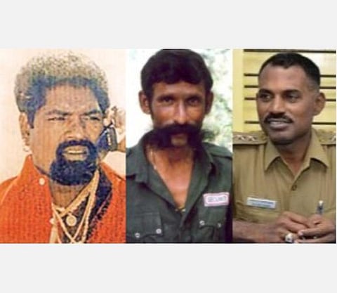 வீரமணி, வீரப்பன், வெள்ளைத்துரை ஏடிஎஸ்பி.