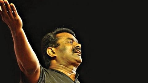 இங்கு சாமிக்கு அரசியல் பேச கட்சி இருக்கிறது; ஆனால் பூமிக்காகப் பேச கட்சிகள் இல்லை: சீமான் 