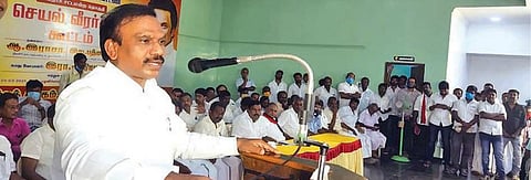 தமிழக உரிமைகளை விட்டுக்கொடுக்கும் முதல்வர் பழனிசாமி: திமுக மாநில துணைப் பொதுச் செயலர் ஆ.ராசா எம்.பி. குற்றச்சாட்டு