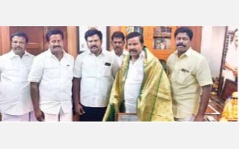 திமுகவில் இணைந்த லால்குடி தொகுதி சமக வேட்பாளர்