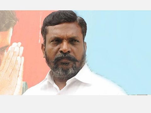 திமுக கூட்டணிக்கு எதிராக வேட்புமனு; விசிக நிர்வாகி நீக்கம்: திருமாவளவன் அறிவிப்பு