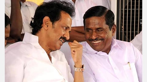 முன்னாள் அமைச்சர் கரூர் சின்னசாமி திமுகவிலிருந்து சஸ்பெண்ட்: துரைமுருகன் அறிவிப்பு