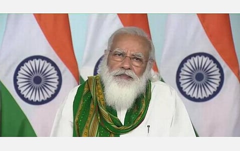 பெருந்தொற்று காலத்தில் ஏற்பட்ட சவால்களை முறியடித்துள்ளோம்: பாஜக எம்.பி.க்கள் கூட்டத்தில் பிரதமர் மோடி பெருமிதம்