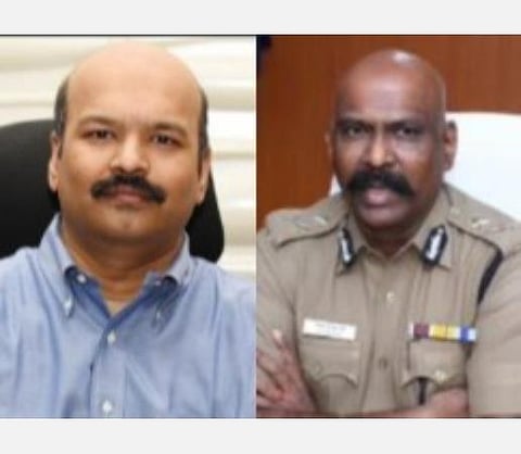 நாகராஜ் ஐஏஎஸ், டேவிட்சன் தேவாசிர்வாதம் ஏடிஜிபி.