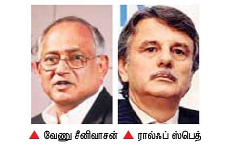 டிவிஎஸ் மோட்டார் நிறுவன இயக்குநர் குழுவில் ரால்ஃப்
