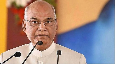 குடியரசு தலைவர் ராம்நாத் கோவிந்த் : கோப்புப்படம்