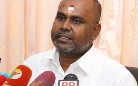 திருமங்கலத்தில் தேர்தலை சீர்குலைக்க சதி: எதிர்க்கட்சி வேட்பாளர்கள் மீது அமைச்சர் உதயகுமார் குற்றச்சாட்டு
