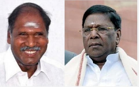 ரங்கசாமி, நாராயணசாமி | கோப்புப் படம்.