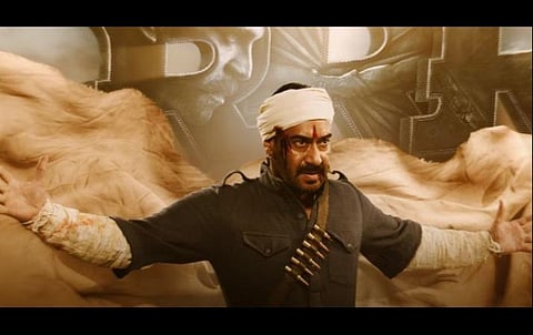 ‘ஆர்ஆர்ஆர்’ படத்தில் அஜய் தேவ்கன் கதாபாத்திரத்தின் மோஷன் போஸ்டர் வெளியீடு